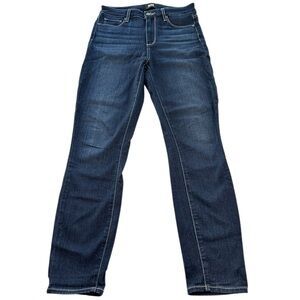 PAIGE Hoxton Ankle Dark Blue Straight Leg Jeans Women’s Size 29